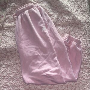 Nike Light Pink Fleece Joggers